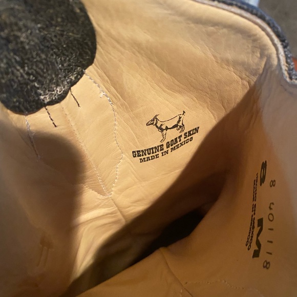 Corral Boots Black vintage lizard overlay - Picture 5 of 14